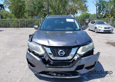 2017 Nissan Rogue Sv из США, поврежденный, VIN 5N1AT2MV3HC856279